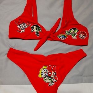 Reworked Red Powerpuff Girls Bikini